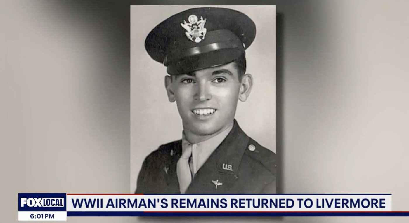 FOX 2 – KTVU: WWII airman’s remains returned home to Livermore, 81 years later